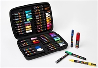 Uni POSCA gavesæt med 40 stk. posca-markere i etui